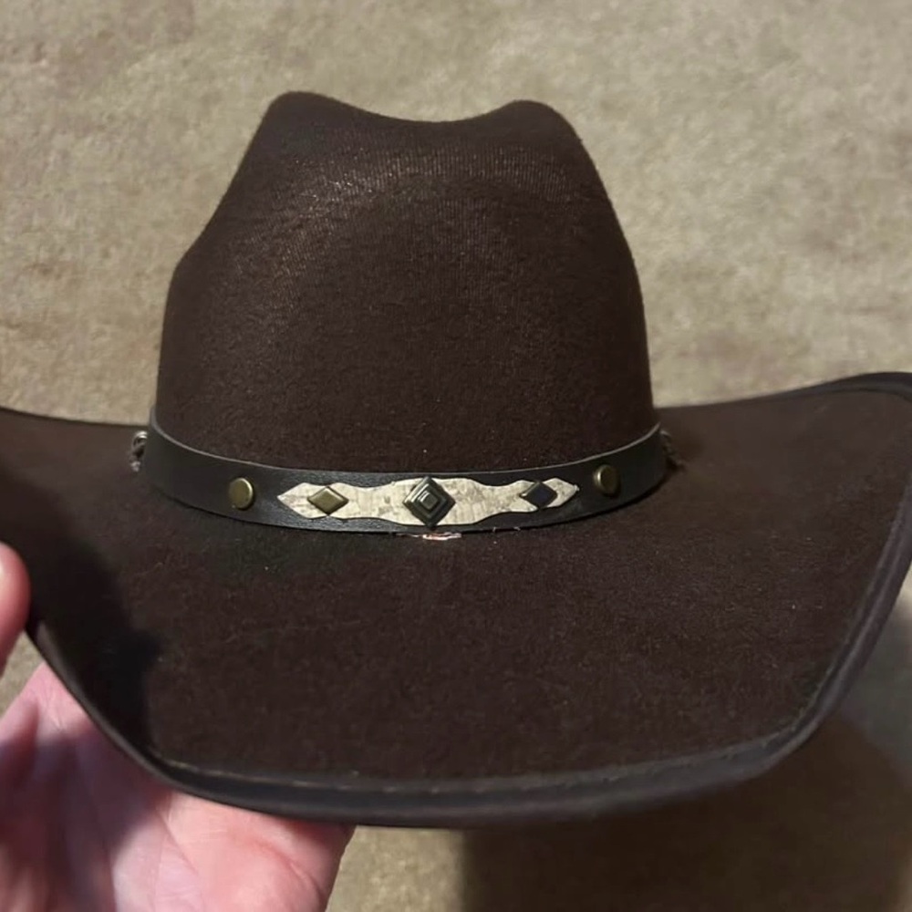 LA Sierra Cowboy Hat with Decorative Band